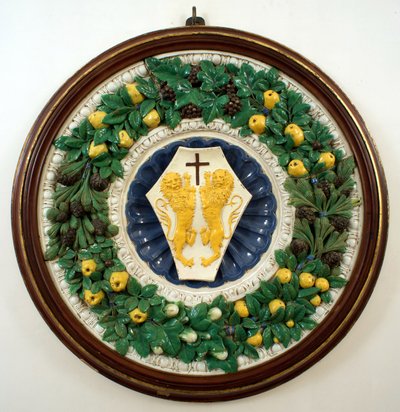 Lotteringhi della Stufa ailesinin arması by Della Robbia (workshop of)