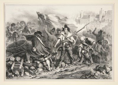 Özgürlük için Ölüme by Denis Auguste Marie Raffet