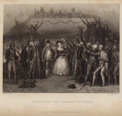 Gardes du Corps Orgies by Denis Auguste Marie Raffet