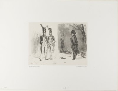 Eskizli Levha (Muhafız Grenadier, Bivouac