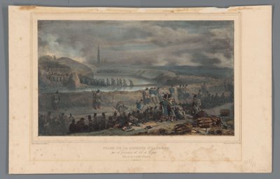 St. Laurent çerçevesinin ververingi, 1832 65. de Ligne Grenadiers tarafından St. Laurent çerçevesinin ele geçirilmesi (nesne üzerindeki başlık) Raffet tarafından Antwerp Kalesi'nin karargahında doğadan yapılan çizimler (nesne üzerinde seri başlığı) by Denis Auguste Marie Raffet