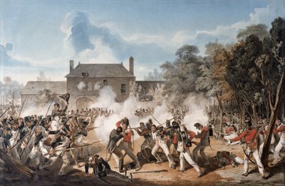 Kanat Bölüğü tarafından Chateau de Hougoumont