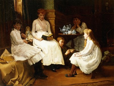 Sprites ve Goblinlerin Kış Hikayesi, 1886 by Denis Miller Bunker