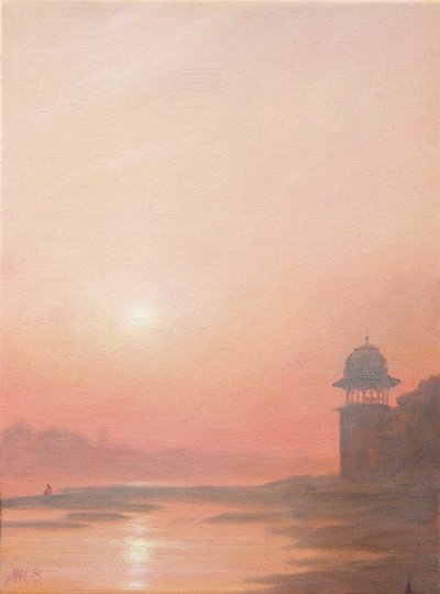 Yamuna'da Akşam by Derek Hare