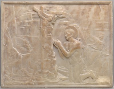 Çölde Aziz Jerome by Desiderio da Settignano