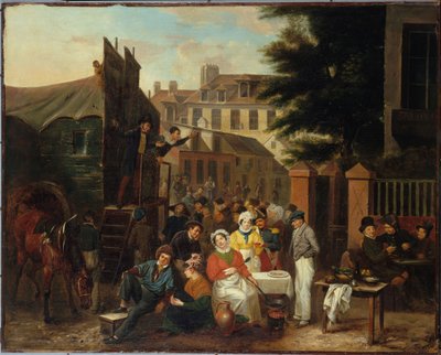 Fuar alanı by Desire Adelaide Charles Maignen de Sainte Marie