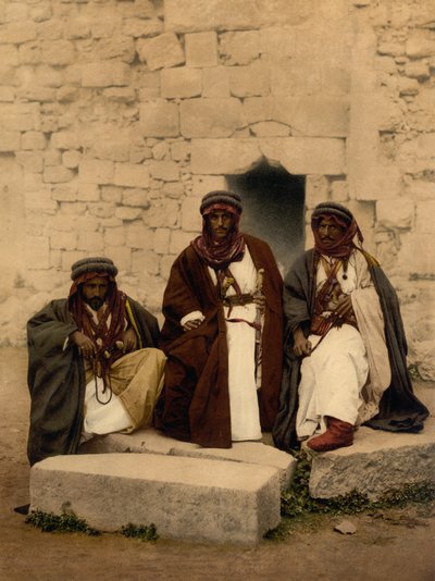 Ürdün Bölgesi Bedevileri, Kutsal Topraklar by Detroit Photographic Co.