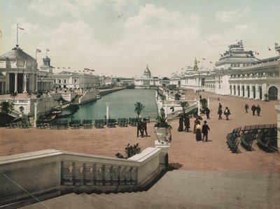 Büyük Mahkeme, Trans-Mississippi Sergisi, 1898 by Detroit Photographic Co.