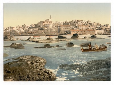 Denizden, Yafa, Kutsal Topraklar, İsrail, c.1890-1900 (fotokrom baskı)) by Detroit Publishing Co.