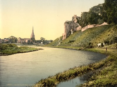 Kidwelly, Carmarthen, Galler, c.1890-1900 (fotokrom baskı) by Detroit Publishing Co.