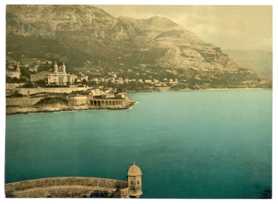 Monte Carlo ve Cap Martin, Riviera by Detroit Publishing Co.