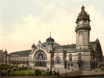 Tren İstasyonu, Köln, Almanya, c.1900 by Detroit Publishing Co.