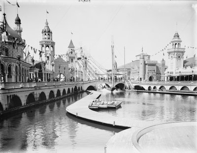 Olukları Vur, Lune Park, Coney Adası by Detroit Publishing Co.