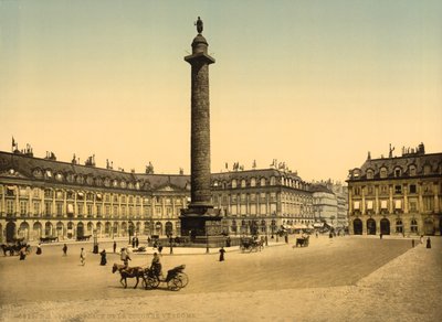 Place Vendome, Paris, c.1900 (fotokrom) by Detroit Publishing Co.