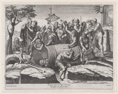 Roma Görkeminin Aynası: Bir Fıçıda Marcus Atilius Regulus, 16. yüzyılın sonları by Diana Mantuana