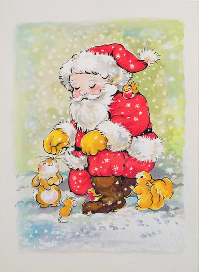 Hayvanlarla Noel Baba by Diane Matthes