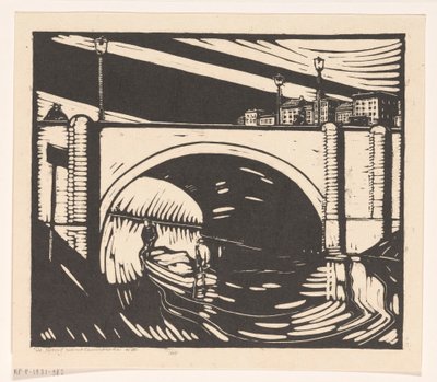 De brug (nesne üzerindeki orijinal başlık) by Dick Ket