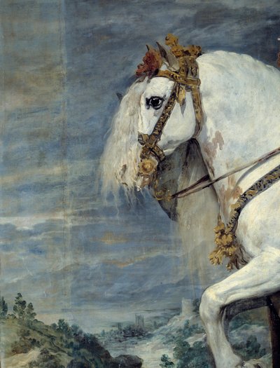 1616'da İspanya Kralı IV. Philip'in karısı olan Fransa'lı Isabelle'in (1602-1644) atlı portresi. Resim Diego Velasquez (1599-1660) 1635 Güneş. 3,01x3,14 m Madrid, Musee du Prado by Diego Velázquez
