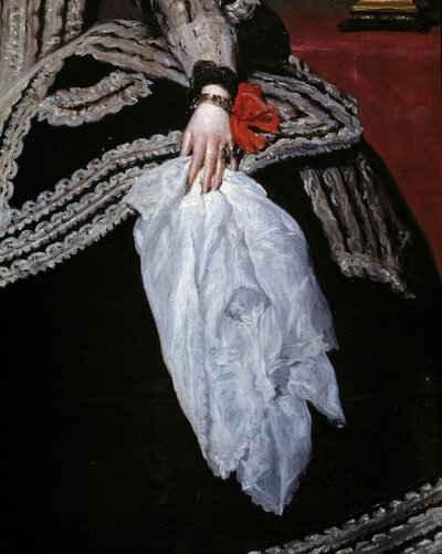 El ve eşarp Avusturya Kraliçesi Mary Anne