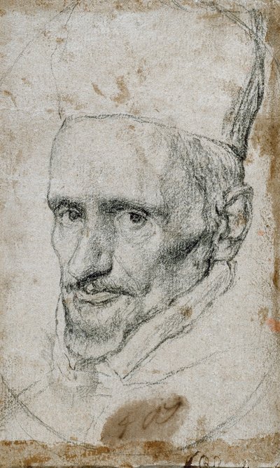 Kardinal Gaspar de Borja y Velasco'nun portresi by Diego Velázquez