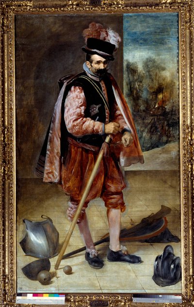 Avusturyalı Don Juan olarak bilinen bir soytarı portresi. Diego Rodriguez de Silva y Velasquez