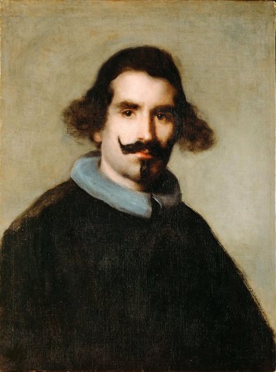 Kendi Portresi, Velazquez, Diego (1599-1660). Tuval üzerine yağlı boya, c. 1650, Boyut : 63x50. Musei Capitolini, Roma by Diego Velázquez