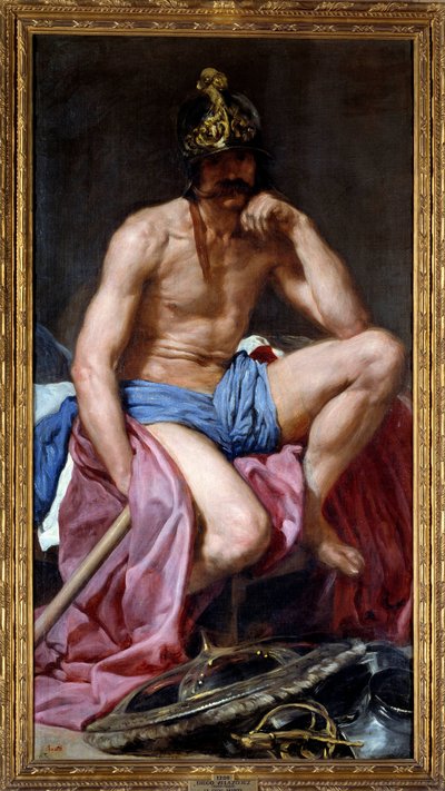 Savaş tanrısı Mars. Diego Rodriguez de Silva y Velasquez