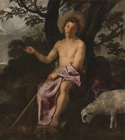 Vahşi Doğada Vaftizci Yahya, yaklaşık. 1622. by Diego Velasquez