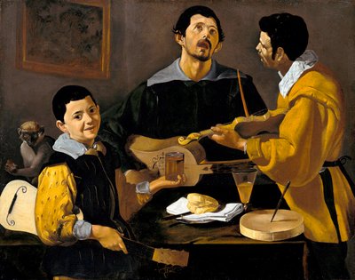 Üç Müzisyen, yaklaşık 1616 by Diego Velázquez