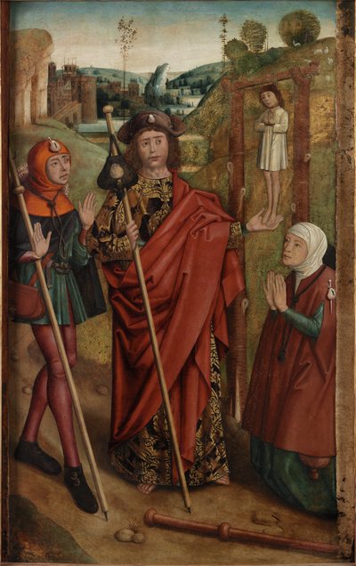 Darağacı Mucizesi by Dieric the Elder Bouts