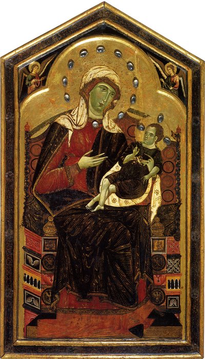 Madonna ve Çocuk, yaklaşık 1262 by Dietisalvi di Speme