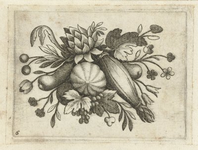 Festoen van Vrutten Seyahat için kullanışlı küçük meyve kitabı (seri başlığı) by Dietrich Krüger (attributed to)