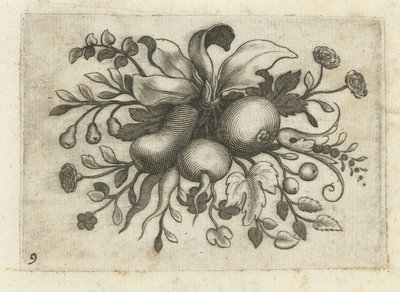 Festoen van Vrutten Seyahat için kullanışlı küçük meyve kitabı (seri başlığı) by Dietrich Krüger (attributed to)