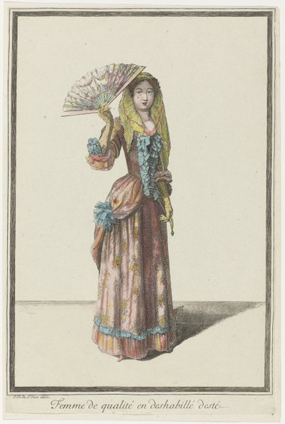 Kaliteli kadın yaz sabahlığı (nesne üzerindeki başlık) by Dieu de Saint Jean