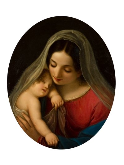 madonna ve çocuk by Diodato Massimo