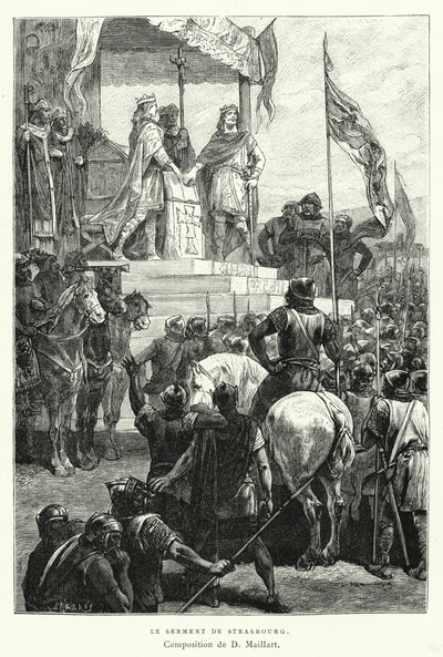 Strazburg Yemini (gravür) by Diogene Ulysse Napoleon Maillart
