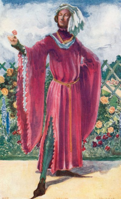 Richard II 1377-1399 Zamanının Bir Adamı by Dion Clayton Calthrop