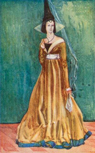 Edward IV 1461-1483 Zamanının Bir Kadını by Dion Clayton Calthrop