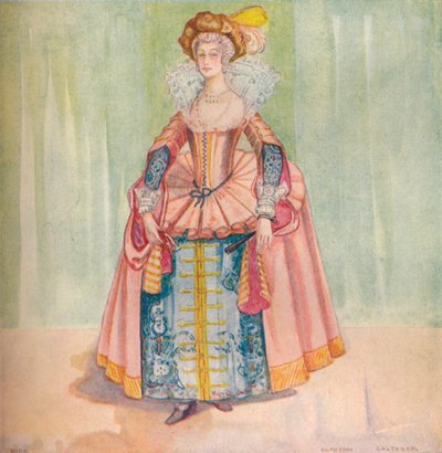 I. James Zamanının Bir Kadını, 1907 by Dion Clayton Calthrop