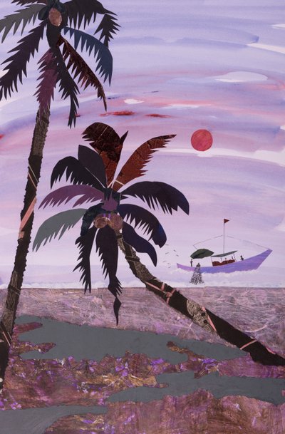 Balıkçılık, 2020 (kolaj) by Dione Verulam