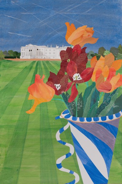 Ev, Gorhambury (kolaj) by Dione Verulam