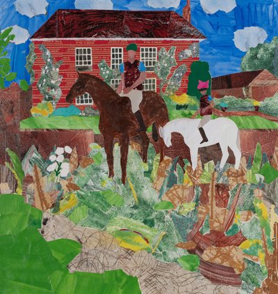 On bir için bir şey var mı, 2021 (kolaj) by Dione Verulam