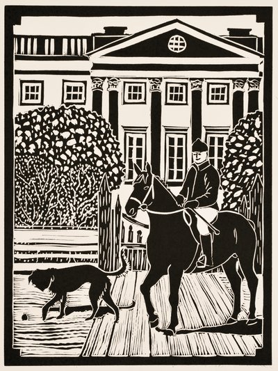 Yılın ayları: Kasım, 2012 (linocut) by Dione Verulam