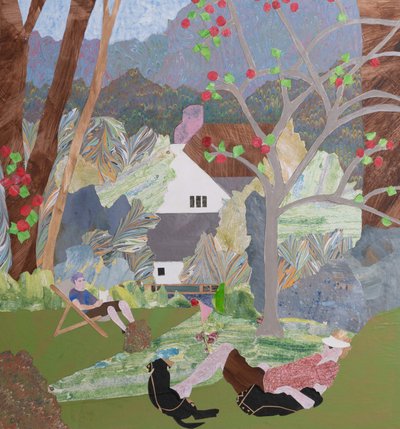 Eylül tatili (kolaj) by Dione Verulam