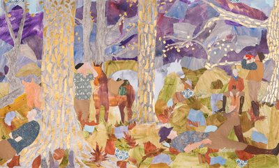 Çimlerin üzerinde Siesta, Pyrenee by Dione Verulam