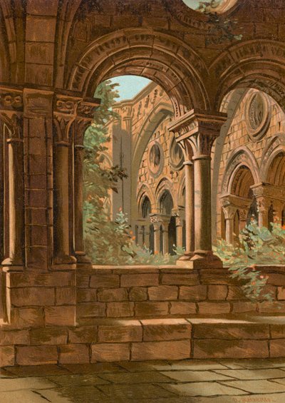 Tarragona Bizans manastırı by Dionisio Baixeras Verdaguer