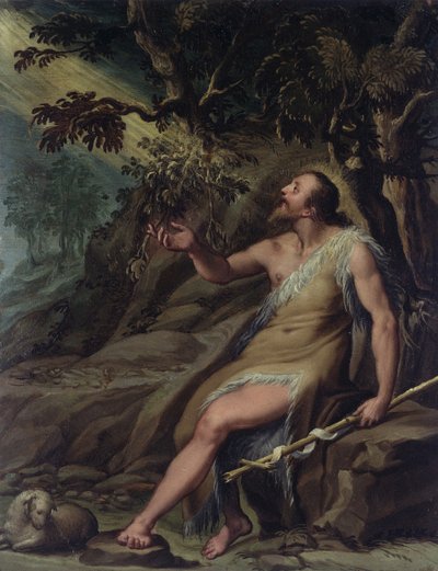 Vaftizci Yahya, Vahşi Doğada, 160019. by Dionisio Calvaert