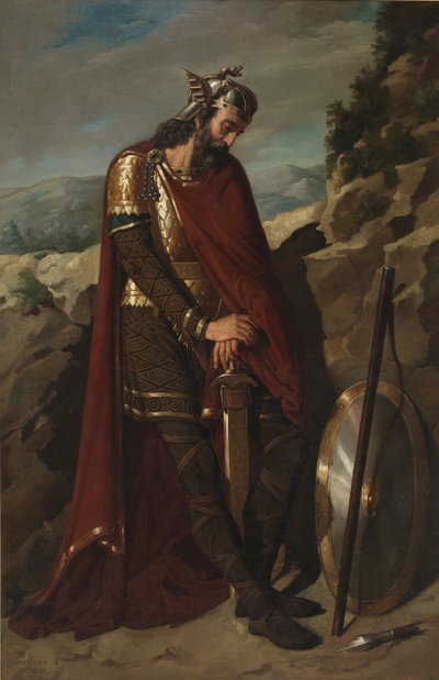 Agila I, Vizigot Kralı, 1856 by Dioscoro Teofilo Puebla Tolin