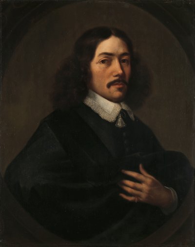 Bartholomeus Vermuyden (1616/17-1650) olduğu düşünülen Bir Adamın Portresi by Dirck Craey