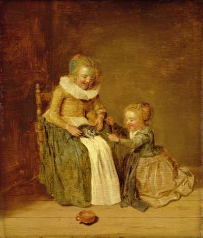 Kedili Çocuklar, 1631 by Dirck Hals